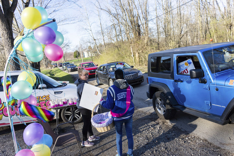 Bumper-to-bumper birthday wishes
